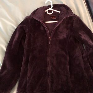 32degree Heat Navy Cozy zip up Size Small